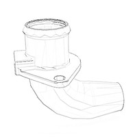 ONAN 3682714 - CONNECTION AIR TRANSFER ONAN/CUMMINS - Original OEM part
