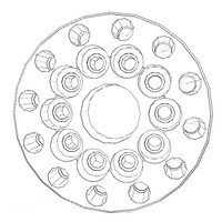 ONAN 3693499 - ADAPTER CRANKSHAFT ONAN/CUMMINS - Original OEM part