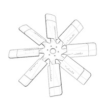 ONAN 3811970 - FAN ENGINE ONAN/CUMMINS - Original OEM part