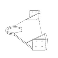 ONAN 4000572 - SUPPORT CLUTCH ONAN/CUMMINS - Original OEM part