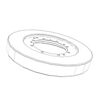 ONAN 4007034 - DAMPER VISCOUS VIBRATION ONAN/CUMMINS - Original OEM part