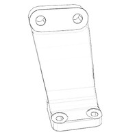 ONAN 4014743 - BRACKET EXH CONNECTION ONAN/CUMMINS - Original OEM part