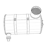 ONAN 4056194 - CLEANER AIR ONAN/CUMMINS - Original OEM part