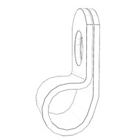 ONAN 4066168 - CLIP ONAN/CUMMINS - Original OEM part