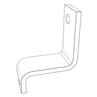 ONAN 4303098 - BRACKET FUEL PLUMBING ONAN/CUMMINS - Original OEM part