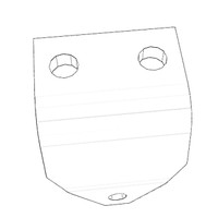 ONAN 4303121 - BRACKET FUEL PLUMBING ONAN/CUMMINS - Original OEM part