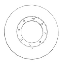 ONAN 4313125 - DAMPER VISCOUS VIBRATION ONAN/CUMMINS - Original OEM part