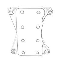 ONAN 4316727 - BRACKET FAN ONAN/CUMMINS - Original OEM part