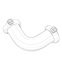 ONAN 4327732 - ELBOW TUBE CONNECTOR ONAN/CUMMINS - Original OEM part