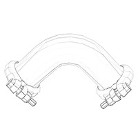 ONAN 4327732 - ELBOW TUBE CONNECTOR ONAN/CUMMINS - Original OEM part