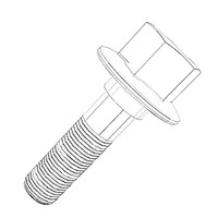 ONAN 4335433 - SCREW HEX FLANGE HEAD CAP ONAN/CUMMINS - Original OEM part