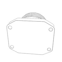 ONAN 4364421 - FITTING HIGH PRESSURE FUL ONAN/CUMMINS - Original OEM part
