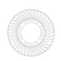 ONAN 4392105 - DAMPER VISCOUS VIBRATION ONAN/CUMMINS - Original OEM part