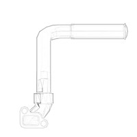 ONAN 4913728 - TUBE LUB OIL SUCTION ONAN/CUMMINS - Original OEM part