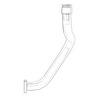 ONAN 4913754 - TUBE WATER OUTLET ONAN/CUMMINS - Original OEM part