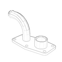 ONAN 4987277 - CONNECTION WATER OUTLET ONAN/CUMMINS - Original OEM part