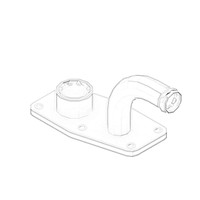 ONAN 4987277 - CONNECTION WATER OUTLET ONAN/CUMMINS - Original OEM part