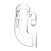 ONAN 5289848 - CONNECTION EXHAUST OUTLET ONAN/CUMMINS - Original OEM part