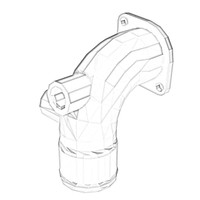 ONAN 5305157 - CONNECTION WATER INLET ONAN/CUMMINS - Original OEM part