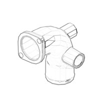 ONAN 5305157 - CONNECTION WATER INLET ONAN/CUMMINS - Original OEM part