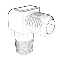 ONAN 5313789 - ELBOW MALE ADAPTER ONAN/CUMMINS - Original OEM part