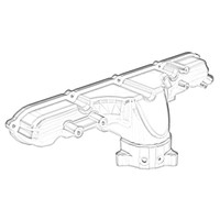 ONAN 5334990 - MANIFOLD AIR INTAKE ONAN/CUMMINS - Original OEM part