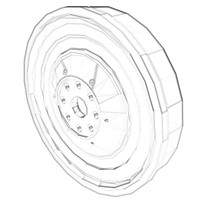 ONAN 5341919 - FLYWHEEL ONAN/CUMMINS - Original OEM part