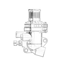 ONAN 5347420 - HOUSING THERMOSTAT ONAN/CUMMINS - Original OEM part