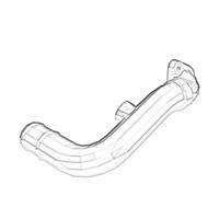 ONAN 5349331 - TUBE AIR TRANSFER ONAN/CUMMINS - Original OEM part
