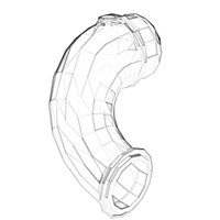 ONAN 5442091 - PIPE AIR TRANSFER ONAN/CUMMINS - Original OEM part