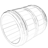 ONAN 5466954 - TUBE WATER TRANSFER ONAN/CUMMINS - Original OEM part