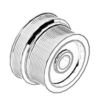 ONAN 5467109 - PULLEY WATER PUMP ONAN/CUMMINS - Original OEM part