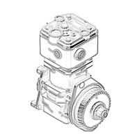 ONAN 5529681 - COMPRESSOR AIR ONAN/CUMMINS - Original OEM part