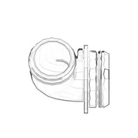 ONAN 5537967 - CONNECTION AIR TRANSFER ONAN/CUMMINS - Original OEM part