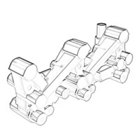 ONAN 5590894 - HOUSING ENGINE BRAKE ONAN/CUMMINS - Original OEM part