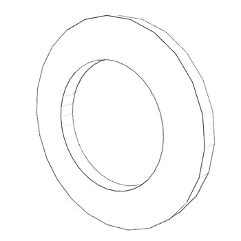 ONAN 3655706 - WASHER PLAIN ONAN/CUMMINS - Original OEM part