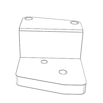 ONAN 3691384 - SUPPORT BELT TENSIONER ONAN/CUMMINS - Original OEM part