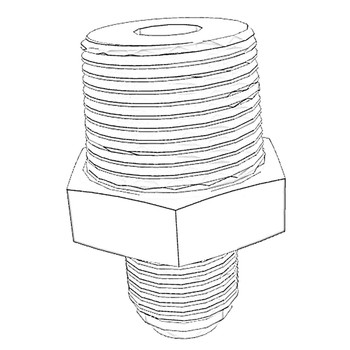 ONAN 3979281 - CONNECTOR MALE ONAN/CUMMINS - Original OEM part