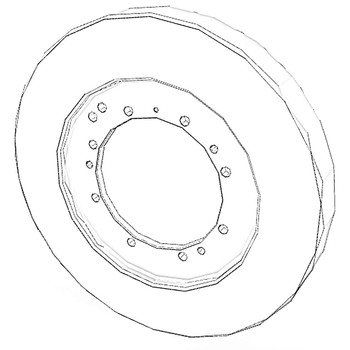 ONAN 4007062 - DAMPER VISCOUS VIBRATION ONAN/CUMMINS - Original OEM part
