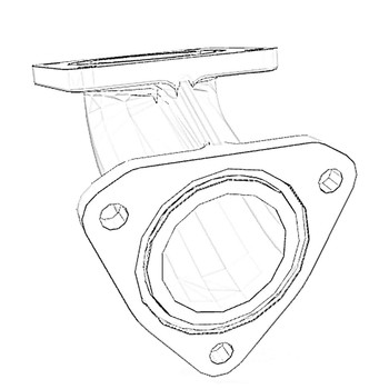 ONAN 4012015 - SUPPORT FILTER ONAN/CUMMINS - Original OEM part