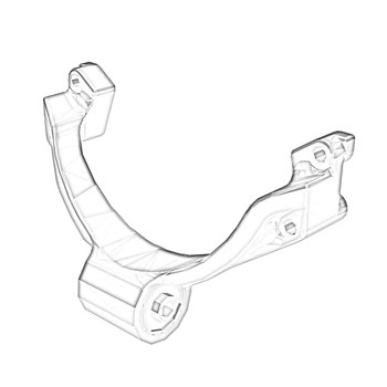 ONAN 5342152 - SUPPORT FRONT ENGINE ONAN/CUMMINS - Original OEM part