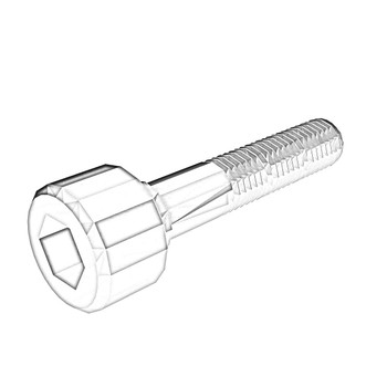 ONAN 5506605 - SCREW SOCKET HEAD CAP ONAN/CUMMINS - Original OEM part