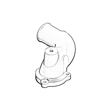ONAN 5526481 - CONNECTION WATER OUTLET ONAN/CUMMINS - Original OEM part