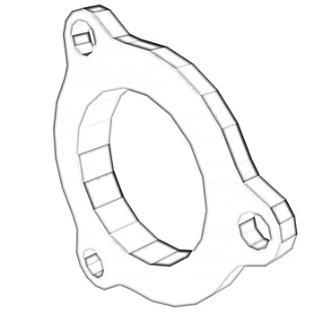 ONAN 70525 - SPACER STARTING MOTOR ONAN/CUMMINS - Original OEM part
