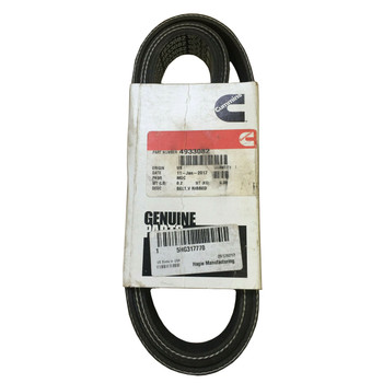 CUMMINS 4933082 - V RIBBED BELT - Original OEM part