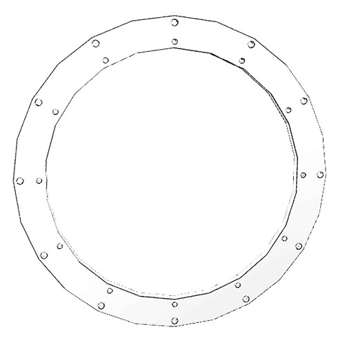 ONAN 160815 - ADAPTER TRANSMISSION ONAN/CUMMINS - Original OEM part
