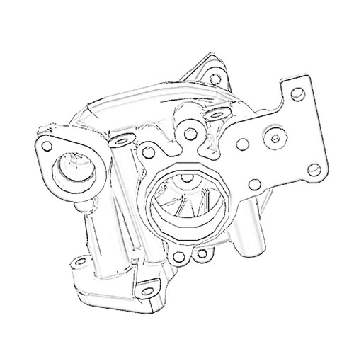 ONAN 2895320 - PUMP WATER ONAN/CUMMINS - Original OEM part