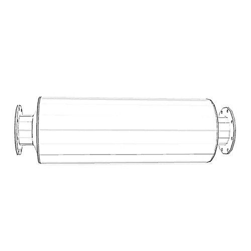 ONAN 3055655 - MUFFLER ONAN/CUMMINS - Original OEM part