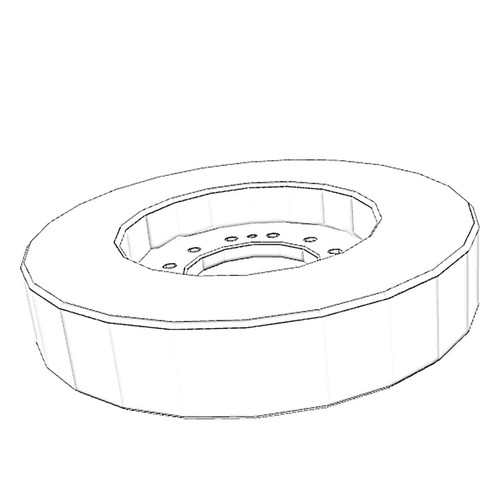 ONAN 3093729 - DAMPER VISCOUS VIBRATION ONAN/CUMMINS - Original OEM part