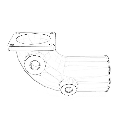 ONAN 3094295 - CONNECTION WATER INLET ONAN/CUMMINS - Original OEM part
